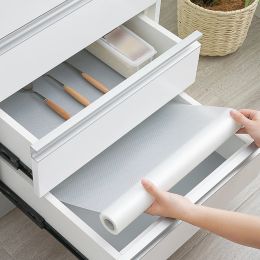 Proofing Clear Waterproof Oilproof Drawer Shelf Liner Shelf Cover Mat Cabinet Non Slip Grip Liners for Drawers for Kitchen Cupboard