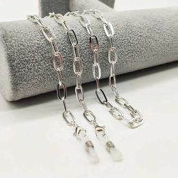 Eyeglasses chains Eyeglasses Chain Metal Sunglasses Holder Strap Fashion Eyewear Retainer Glasses Chain Cord Lanyard for Women and Girls Necklace