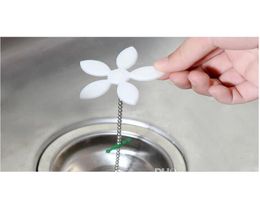 Shower Drain Hair Catcher Stopper Sink Strainer Bathroom Cleaning Protector Philtre Strap Pipe Hook Lin3826 U6Dpj4068561