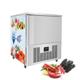 Free shipment Kolice 5 Trays Chest Freezer, Batch Freezer for Hard ice Cream,Chicken Fish Dessert