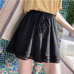 Skirts Shorts Womens Pants Korean Fashion Harajuku Hot Pants Woman Casual Loose Sport New In 2024 Summer Black Skirt Shorts Pants