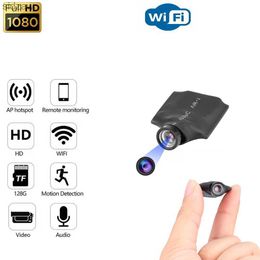 Mini aparaty 120 szerokokątne wifi wifi mini kamera 1080p rejestrator wideo sporty push home monitor mini rozmiar kamery WiFi zdalne widok WX
