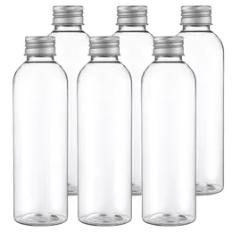 Storage Bottles 6 Pcs Shampoo Plastic Empty For Toiletries Sample Toiletry Traveling