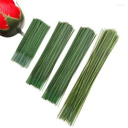 Decorative Flowers 50Pcs/lot Artificial Branches Twigs Iron Wire DIY Flower Making Craft Decor
