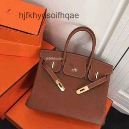 Platinum Bags Birkkins Large Ladies Handbag Female Tote Shoulder Luxury 2024 Handbags Family Bag Totes Women Top Casual Leather Capacity One IOVQ