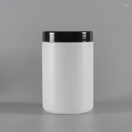 Storage Bottles 1000ML X 10 White Household Sundries Box Empty Cosmetic Canister Coffee Face Cream Candy Jar For Kitchen