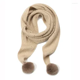 Scarves Pure Cashmere Triangle Scarf For Women's Fashion Lovely Small Shawl Solid Colour Warmth Available All Year Round