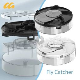 Traps Electric Flies Killer Fly Trap Automatic Pest Catcher With Bait Pest Reject Control Repeller Indoor Outdoor Flycatcher Household