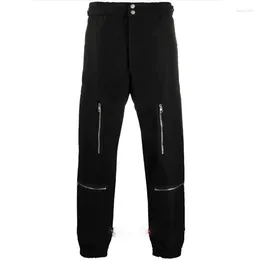 Men's Pants Casual Youth Fashion Handsome Leggings Loose And Versatile Harlan Overalls Spring