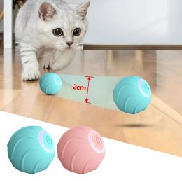 Toys Automatic Bouncing Ball Electric Cat Ball Toys 2cm Funny Jumping Interactive for Cats Training Selfmoving Kitten Toy Indoor