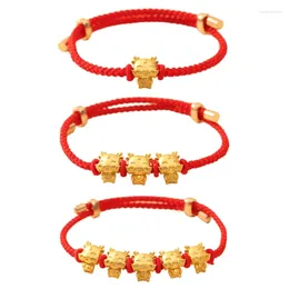 Charm Bracelets Delicate Dragon Bracelet Lightweight And Comfortable Wrist Chain Bangles Stylish Rope For Children