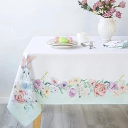 Table Cloth 2024 Printed Polyester Pattern Home Tablecloth-23HY83