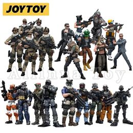 JOYTOY 1/18 3.75 Action Figures Military Armed Force Series Anime Model For Gift 240506