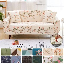 Linens Elastic Sofa Slipcover Stretch Couch Cover Tight Wrap Sofa Covers For Living Room Sectional Furniture Armchairs 1/2/3/4seater