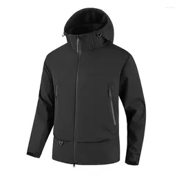 Men's Jackets Type Of Sprinkling Suit With Three Waterproof Fabric And Windproof Outdoor Sports Mountaineering Travel