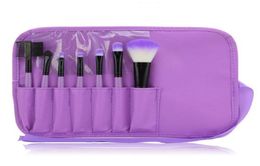 1set7pcs Makeup Brush paintbrushes of Makeup Brushes Set tools Makeup Toiletry Kit Wool Brand Make Up Brush Set Case with PU Bag9699680