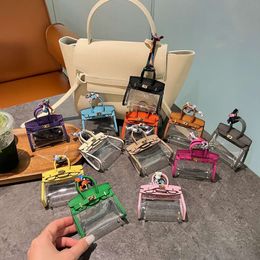 Transparent Xutai Boutique New Mini Small Pendant Car Key Bag