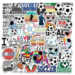 50-Piece Set of World Cup Star Team Emblem Football Waterproof Stickers