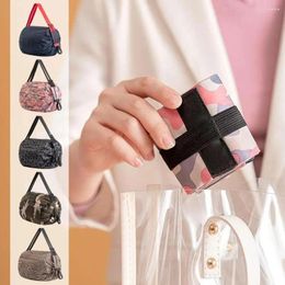 Storage Bags Foldable Large Portable Nylon Travel Waterproof Shoulder Women's Handbags Pouch Shopping Bag Print Eco Friendly Ladies