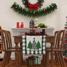 Table Cloth Christmas Tablecloth Tree Snowman Holiday Decoration Tableclothes Useful Things For Kitchen Decor