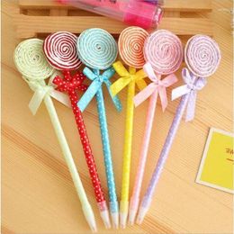 Piece Creative Lollipop Candy Ballpoint Pen Stationery