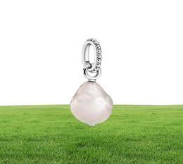 100 925 sterling silver Freshwater Cultured Baroque Pearl Pendant Fashion Wedding Jewelry making for women gifts2369511