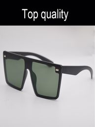 Top quality Sunglasses men women Frameless flat large size sun glasses oversized for male1729997