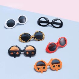 Houses Cat Sunglasses Dogs UV Protection Glasses Trend Toy Sunglasses Pumpkin Sunglasses Christmas Party Gift Dog Halloween Outfits