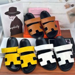 Sandals Designer slippers with box, sandals, leather sandals, summer and winter beach flat plush slippers 16887