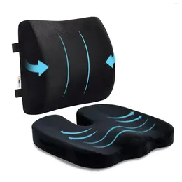 Pillow Car Memory Foam Office Ergonomics Seat Beauty Hip Back
