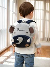 Backpacks Cartoon pleated backpack childrens custom name childrens school bag childrens school bagL240502
