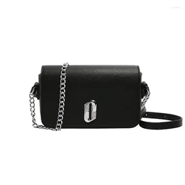 Shoulder Bags 2024 Women's Leather Handbag Luxury Designer Chain Bag Fashion Brand Crossbody Ladies Casual Tote Clutch
