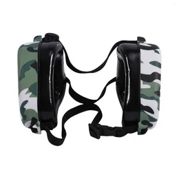 Dog Apparel Adjustable Strap Camouflage Color Pet Accessories Travel Portable Plastic Headphones Noise Protection Comfort Ear Muffs