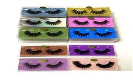 3D Mink Eyelashes Whole 10 styles HD LD 3d Mink Lashes Natural Thick Fake Eyelashes Makeup False Lashes Extension In Bulk DHL 4978623