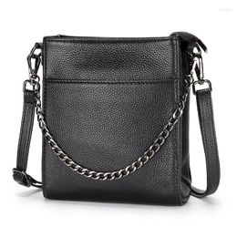 Shoulder Bags Genuine Leather Messenger Bag Mobile Phone Luxury Handbags Women Designer Crossbody Ladies Hand