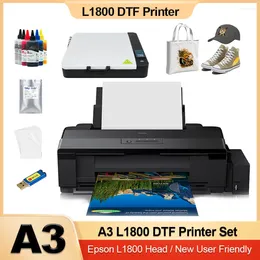 For L1800 DTF Printer A3 Converted Directly To Film Bundle Clothes T-shirt Printing Machine