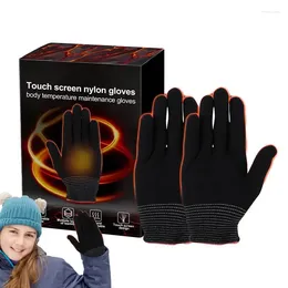 Disposable Gloves Winter Touch Work With Touchscreen High Sensitivity Antistatic Warm Cold Weather Thermal For Running