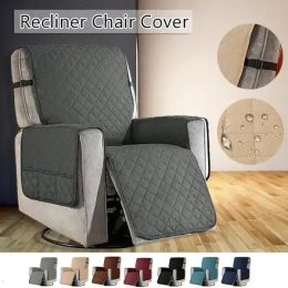 Linens Waterproof Recliner Sofa Cover Pet Dog Kid Mat Armchair Furniture Protector Washable Antislip Recliner Chair Cover Dropshipping