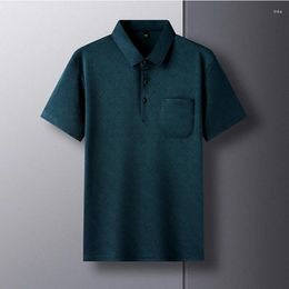 Men's Polos Short Sleeved T-shirt Summer Product Polo Shirt Loose And Casual Fashion Versatile Top
