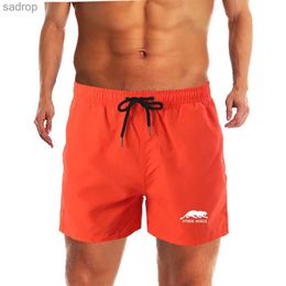 Men's Swimwear Mens sexy swimsuit shorts swimsuit mens jacket swimsuit quick drying beach shorts swimsuit sports surfboard shorts with lining XW