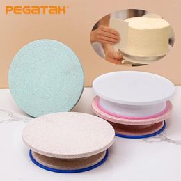 Bakeware Tools Cake Turntable Stand Decoration Accessories Bake Tool DIY Mould Rotating Stable Round Table Kitchen Baking Gadget