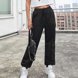 Women's Pants Sweatpants Women High Waist Cargo Loose Plus Size Jogger Workout With Pockets Trousers