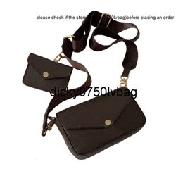 Lvity LouiseViution Luis Vuittons Luxury Viton Two Lvse Quality Bags Top Item Hobos Genuine Leather Purse Men Hasp Women Cross Body Wallet Cell Phone Pocket Girls Boy