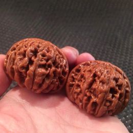 Miniatures Massage Wenwan Walnuts Natural Handball Health Care Grip Ball Palm Chinese Elderly Gift Good Match Pairing Special Variet