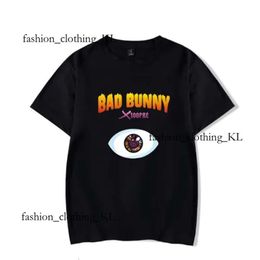 Bad Bunny Rapper Vintage Hip Hop T-Shirt Sweatshirt Designer T Shirt Short Sleeve Cotton Tshirt Summer Casual Bad Bunny Shoe Mens T Shirt Tee Harajuku Clothes 168