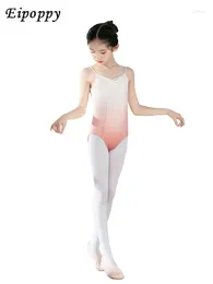 Stage Wear Chinese Classic Dance Dancing Dress Children's Exercise Clothing Sling Gradient Grading One-Piece Summer Ballet