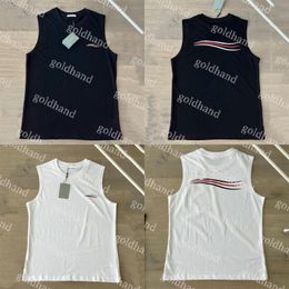 Mens Tank Tops Cotton Sleeveless T Shirt Designer Letters Printed Tank Tops Sexy Shoulder Vest Clothing