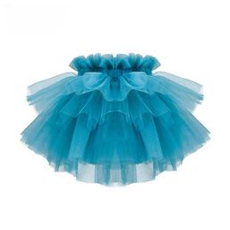 tutu Dress Girls Tutu Skirts Princess Mesh New Childrens Fluffy Skirt Fashion Four Seasons Ball Gown Kids Skirt d240507