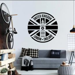 Stickers Big Ben United Kingdom UK London England Home Office Bedroom Living Room DIY Wall Vinyl Decal Home Decor Art Sticker Q229