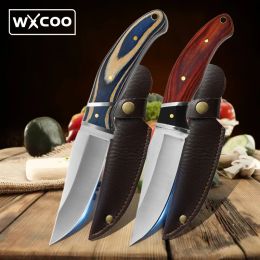 Knives Kitchen Forged Boning Knives Meat Cleaver Butcher Household Fruit Knife Cutter Slicing Small Dining Knives with Sheath BBQ